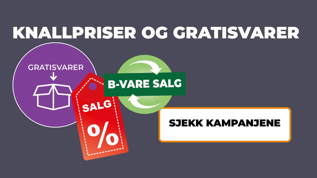 SJEKK VÅRE KAMPANJER